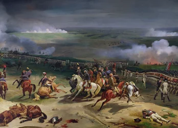 Slag bij Valmy, 20 september 1792, 1835 (detail van de rechterzijde)